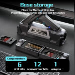 8V LI-ION AI 2 SPEED HAMMER DRILL (PRO) - Image 8