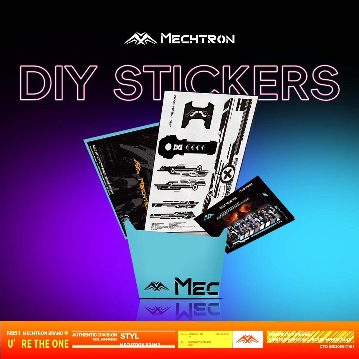 画板 32 DIY stickers - Image 1